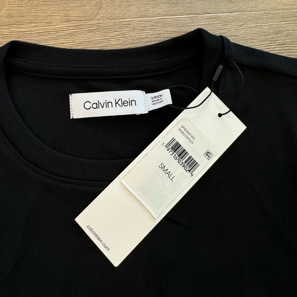 Calvin Klein Cut Out Mini Dress Black - Picture 5 of 9